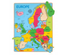 [Vkladací puzzle - Mapa Evropy]