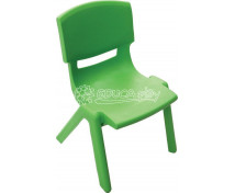 [Plastová židlička - o výšce 35 cm, zelená]