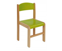 [Dřevěné židle buk 38 - zelená]