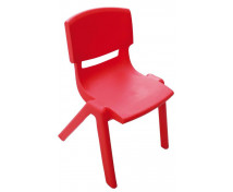 [Plastové židle - s výškou 26 cm - červená]
