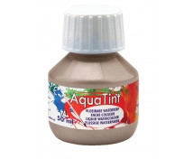 [Vodová barva AquaTint/Tuš - stříbrná - 50 ml]