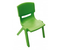 [Plastové židle - s výškou 38 cm - zelená]