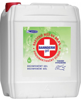 BANNderm gel na dezinfekci rukou, 5000 ml