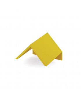Stříška na úzké skříňky Cubo 1 - žlutá