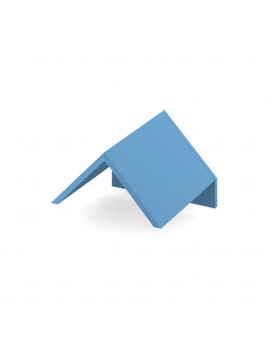 Stříška na úzké skříňky Cubo 1 - modrá