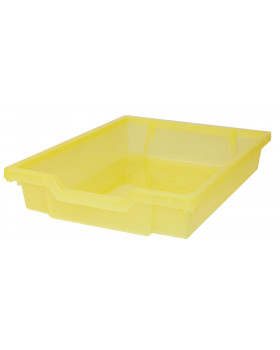 Plastová zásuvka - transparentní citron