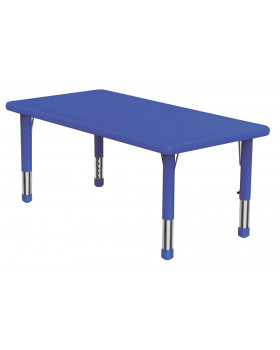 Plastová stolová deska - obdélník - modrá