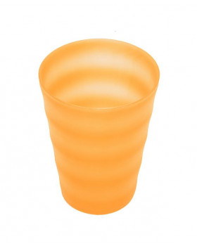 Plastový pohárek - oranžový