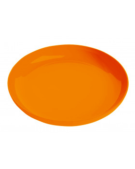 Plytký talíř - oranžový
