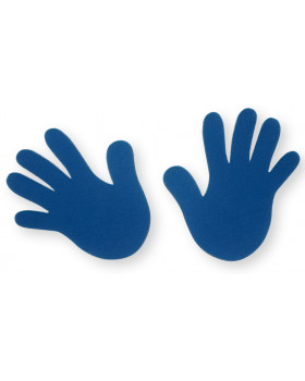 Rúčky modré - 4 ks