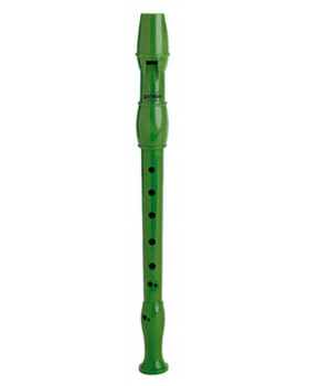 Plastová flétna - zelená