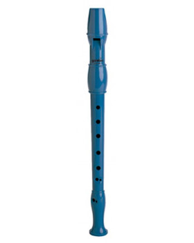 Plastová flétna - modrá