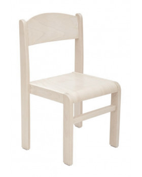 Dřevěné židle JAVOR 31 cm - natural