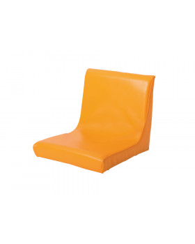 Sedák na lavici - oranžový