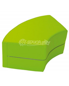 Taburetky do kruhové sedačky - zelená