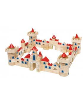 Stavební kostky dřevěný hrad 1
