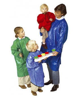 Ochranný plášť - modrý