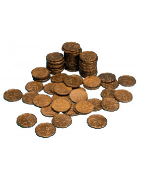 Euro mince - 20 cent - 100 ks