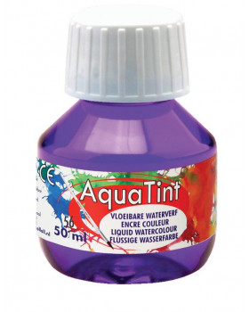 Vodová barva AquaTint/Tuš - fialová - 50 ml