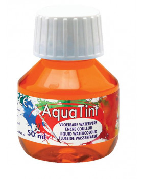 Vodová barva AquaTint/Tuš - oranžová - 50 ml