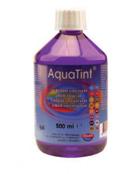 Vodová barva AquaTint/ Tuš - fialová - 500 ml