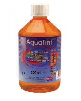 Vodová barva AquaTint/ Tuš - oranžová - 500 ml