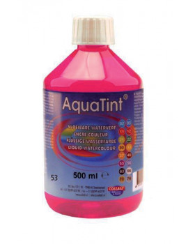 Vodová barva AquaTint/ Tuš - sytě růžová - 500 ml